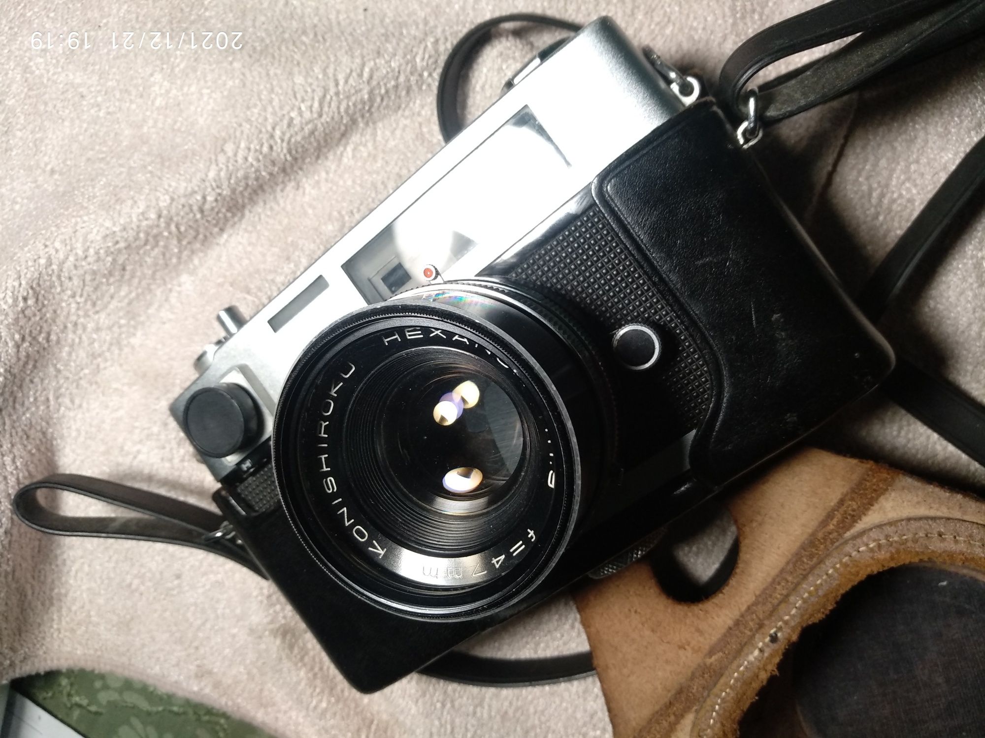 Пленочный японский фотоаппарат "Konica Auto-S" продам