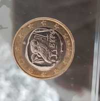 Moeda de 1 euro rara com mocho ( Grécia)