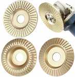 3x Tarcza Do Szlifowania Frez Do Drewna 100mm 16mm Frez Tarnik