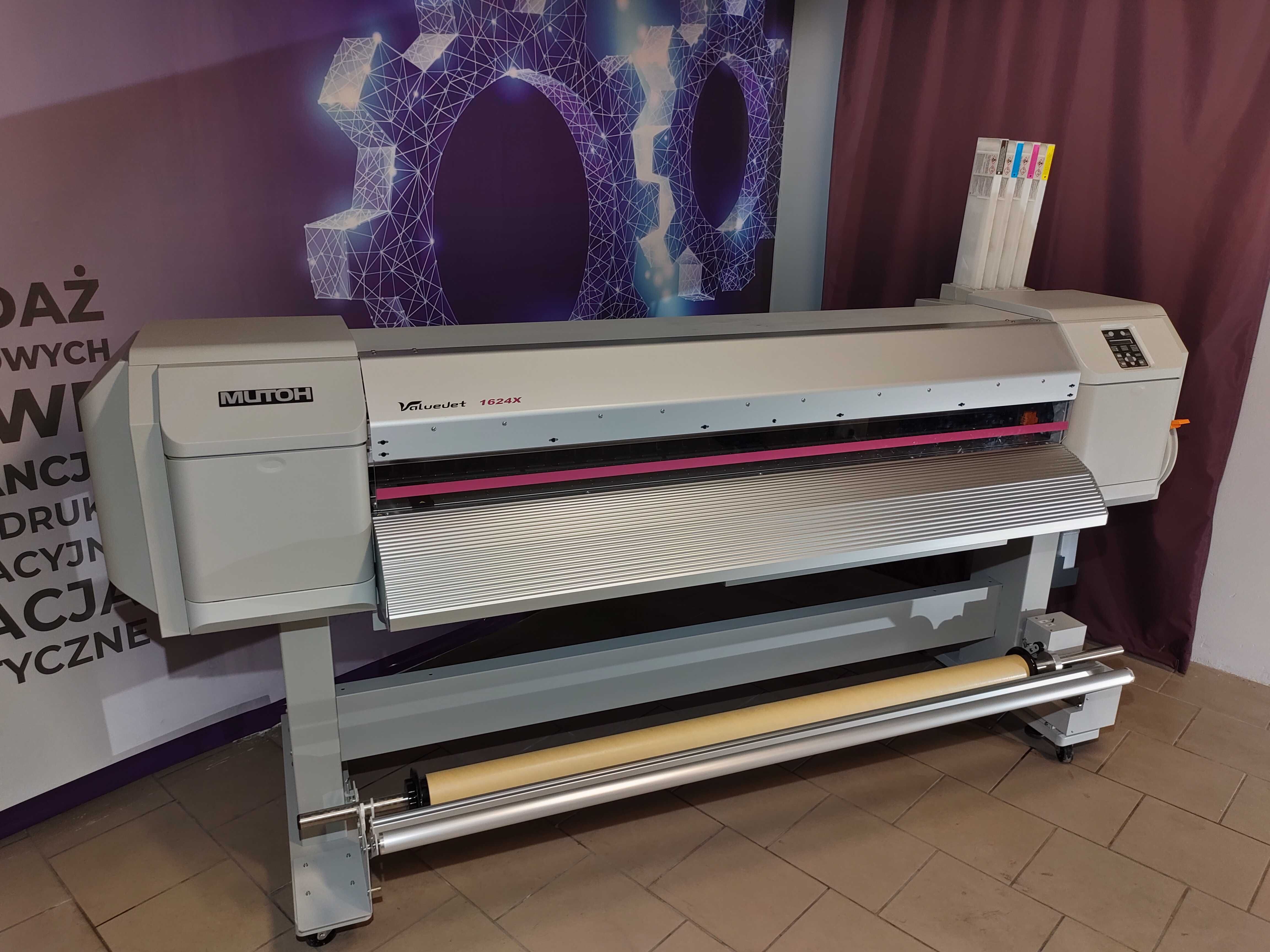 Mutoh Value Jet 1624 X Nowa głowica DX6, kompletny, szybki, niezawodny