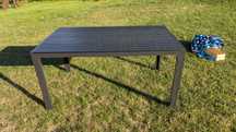 Stół maderup aluminium Jysk 90x150