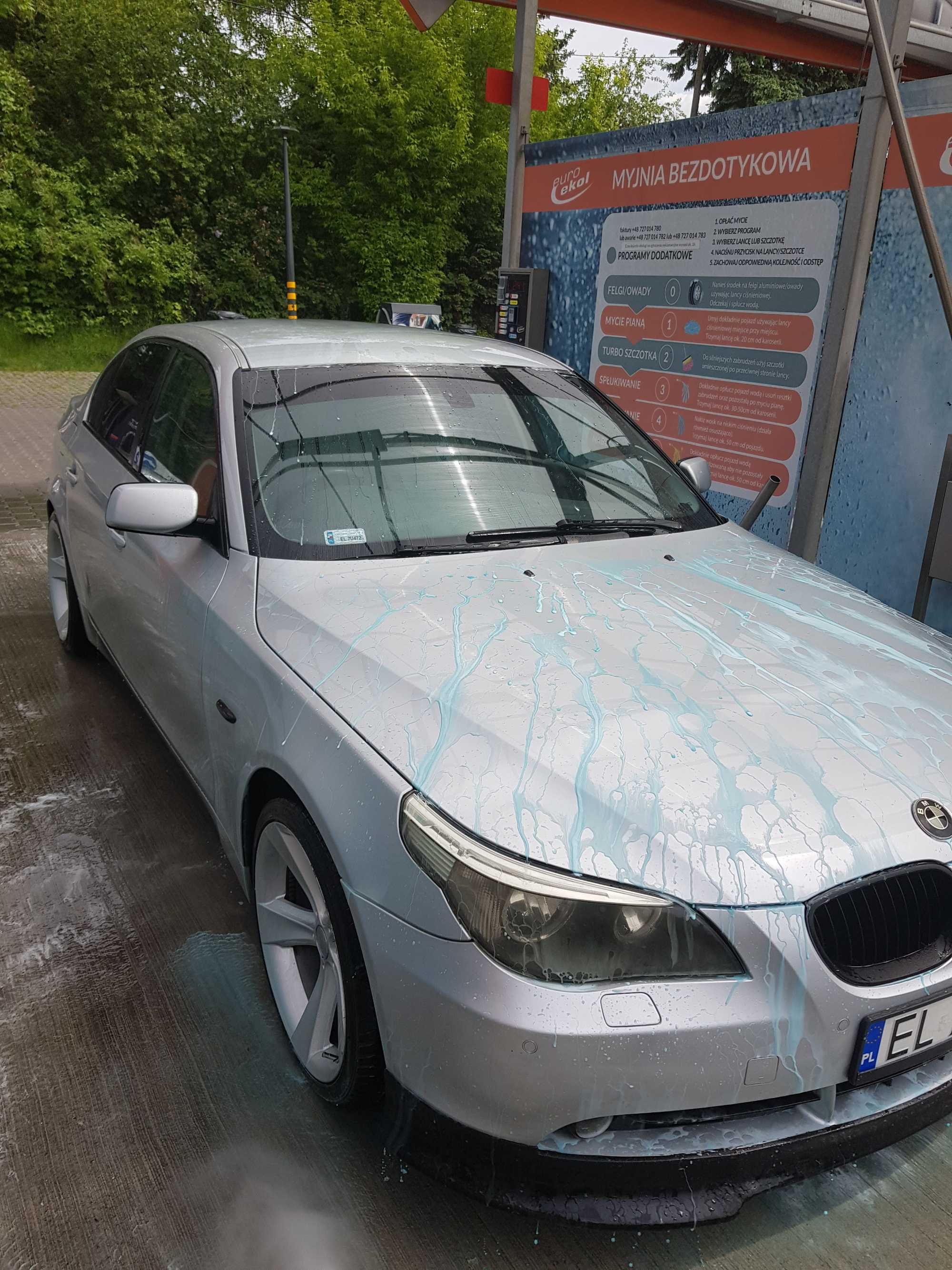 Bmw e60 530i anglik zarejestrowany, sprzedam zamienie za kombi e46