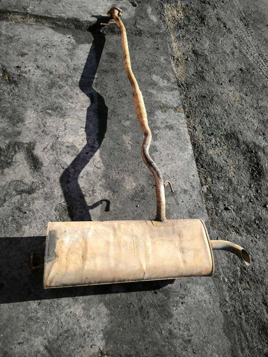 Глушитель вихлопна на Nissan Qashqai j10 1.6 бензин глушник