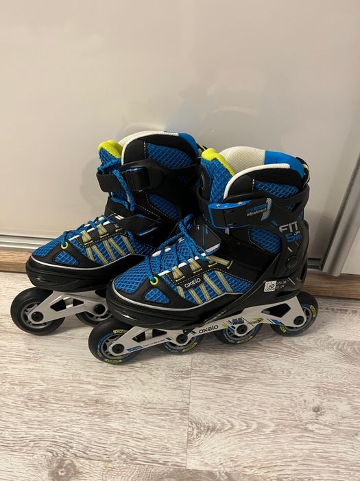 Rolki Oxelo junior niebieskie rozmiar 35-38