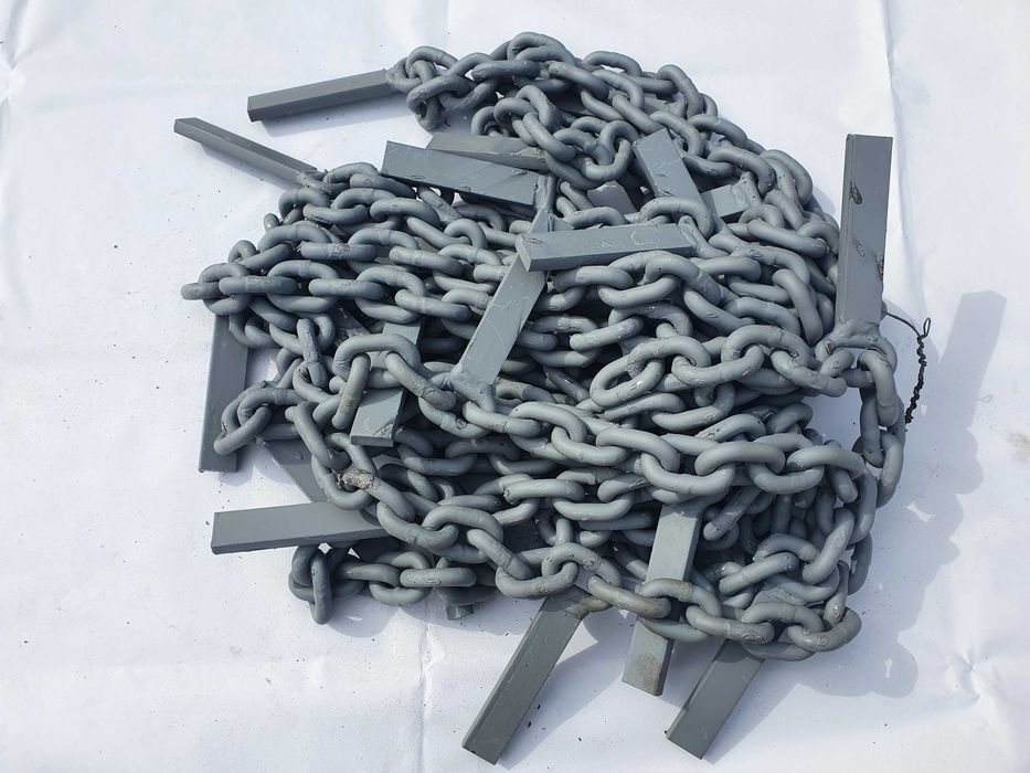 Przenośnik łańcuch WZMACNIANY Unia TYTAN 12T 13T na 27 listew kl6