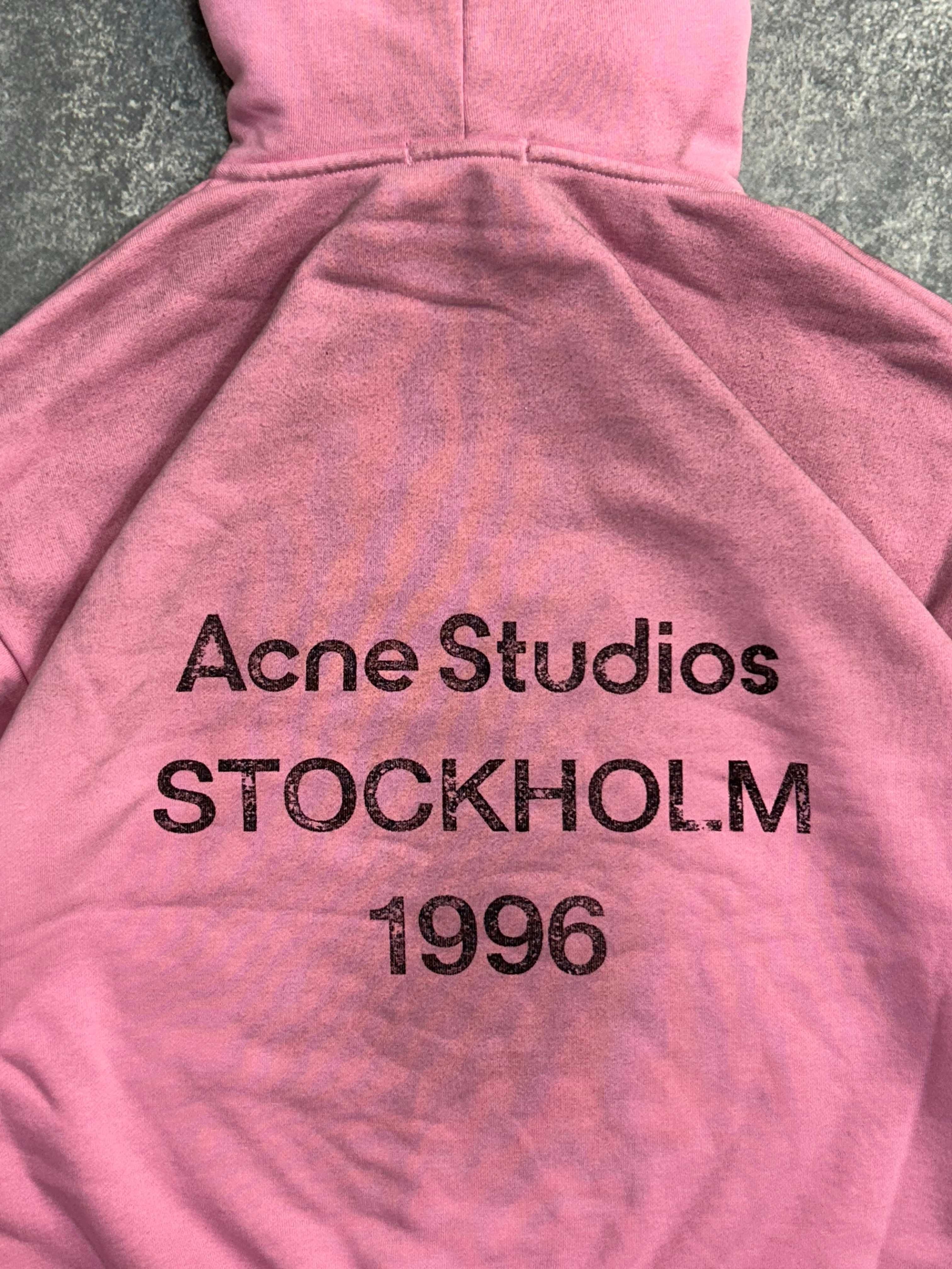 Acne Studios Stockholm 1996 Hoodie. Худі рожева pink  худи кофта М.