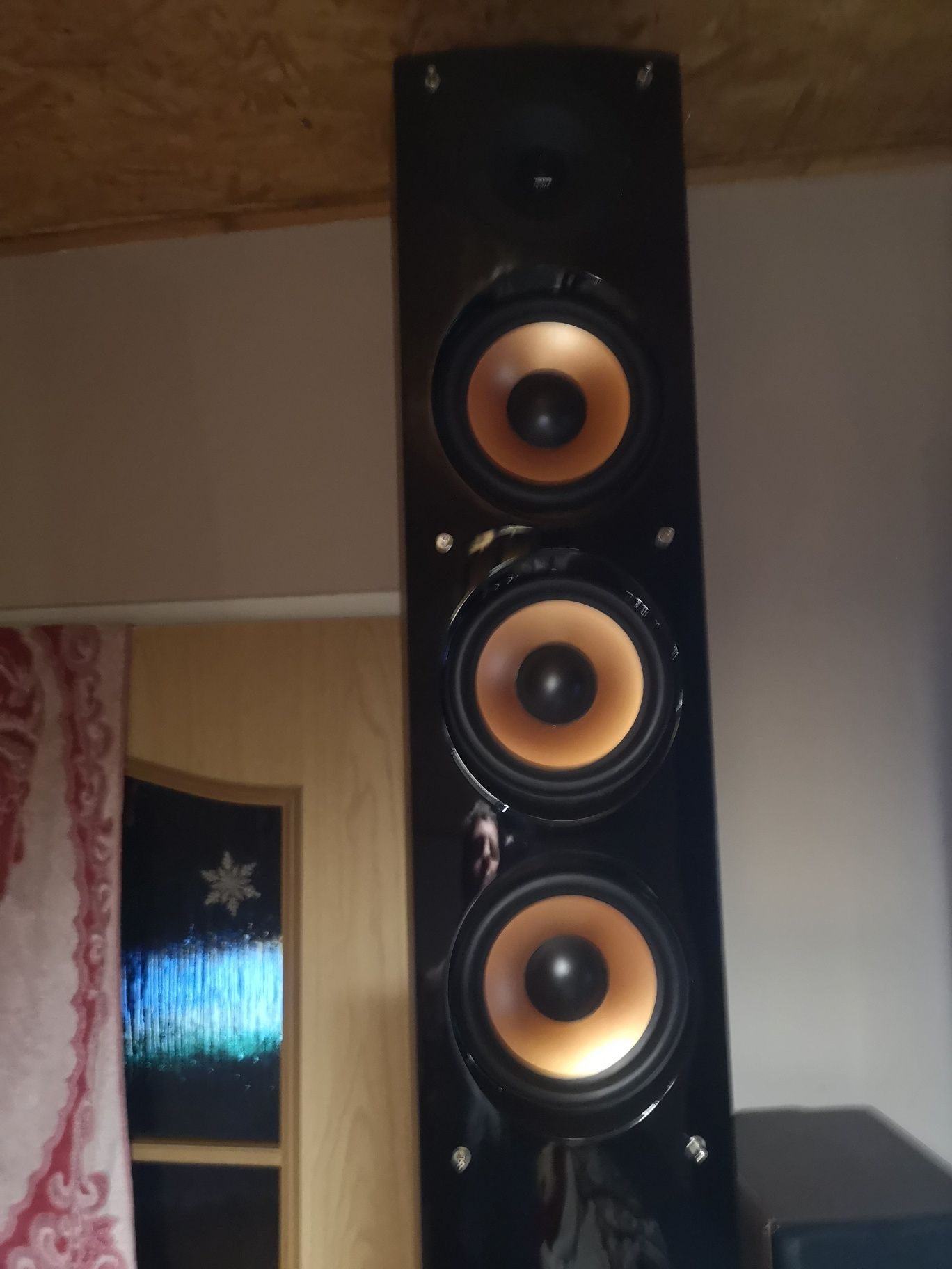 Denon avr-2307 7.1  135w rms x7 + kolumny podłogowe x5