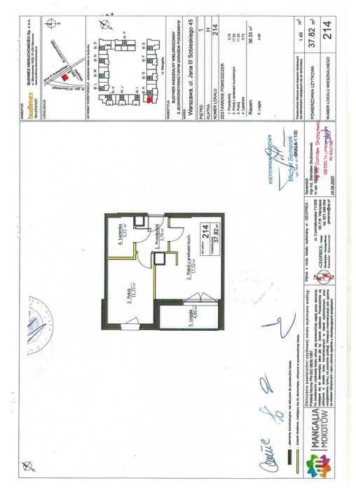 Mieszkanie do wynajęcia wraz z miejscem postojowym - Warszawa, Mokotów