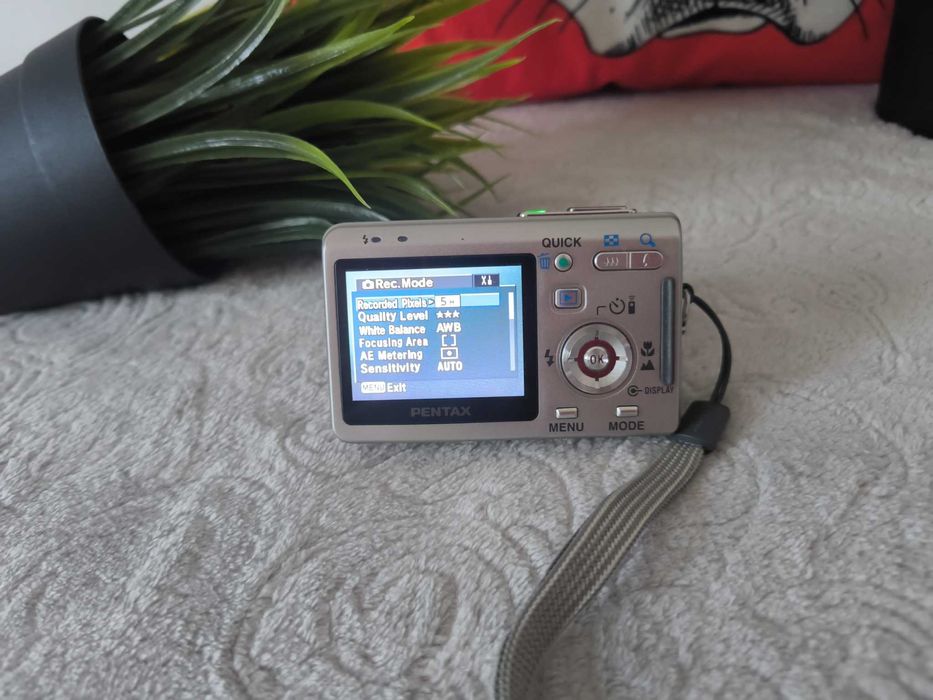 Aparat kompaktowy Pentax Optio S5n 5MP, szybka wysylka