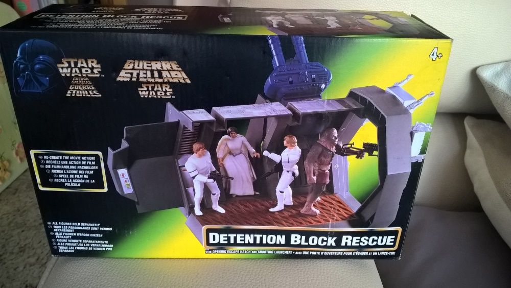 Star Wars Death Star Escape + Detention Block Rescue Kenner Vintage