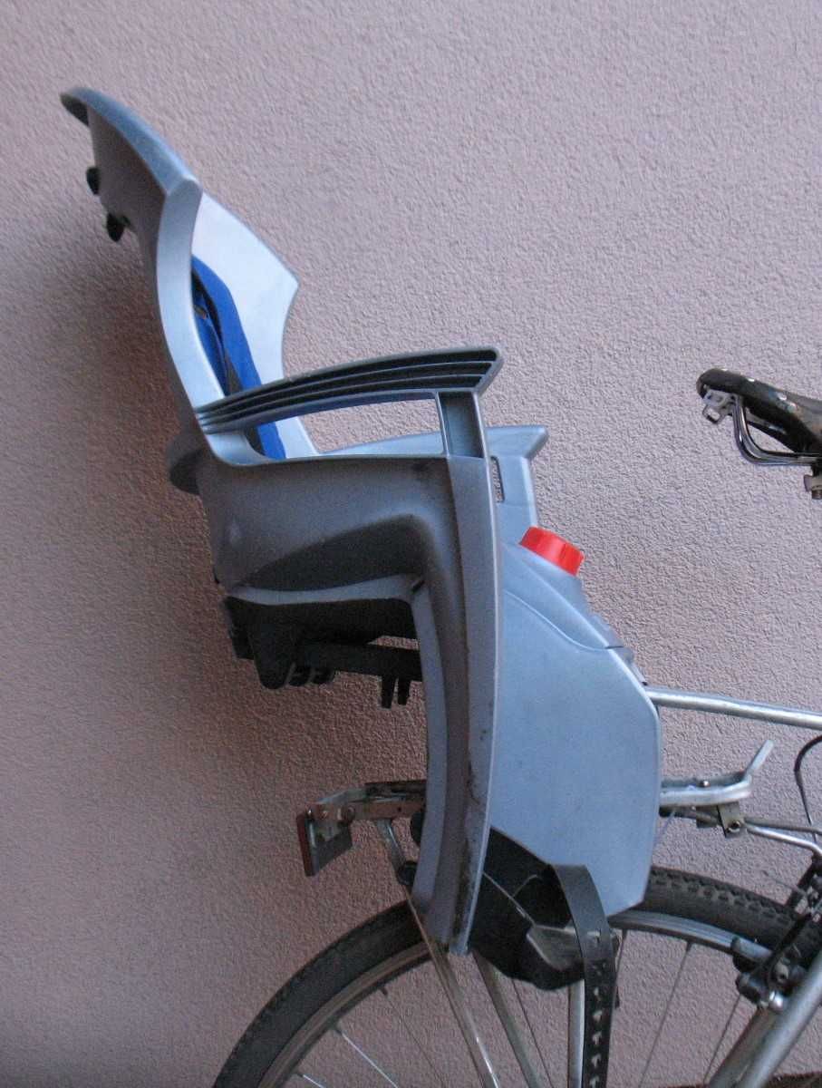 fotelik rowerowy HAMAX Siesta + ponczo