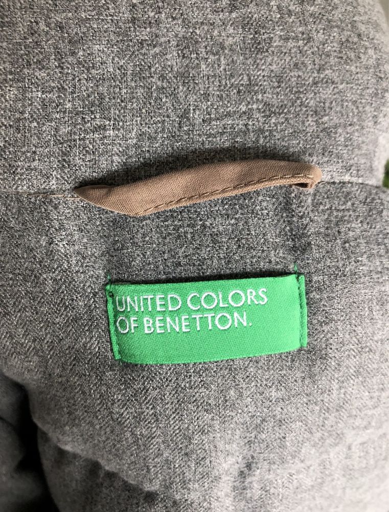 Parka com capuz Benetton