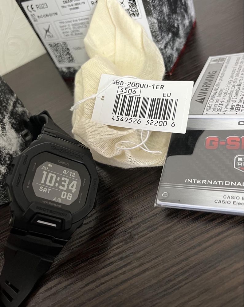 Годинник  CASIO  G-SHOCK GBD-200-1ER