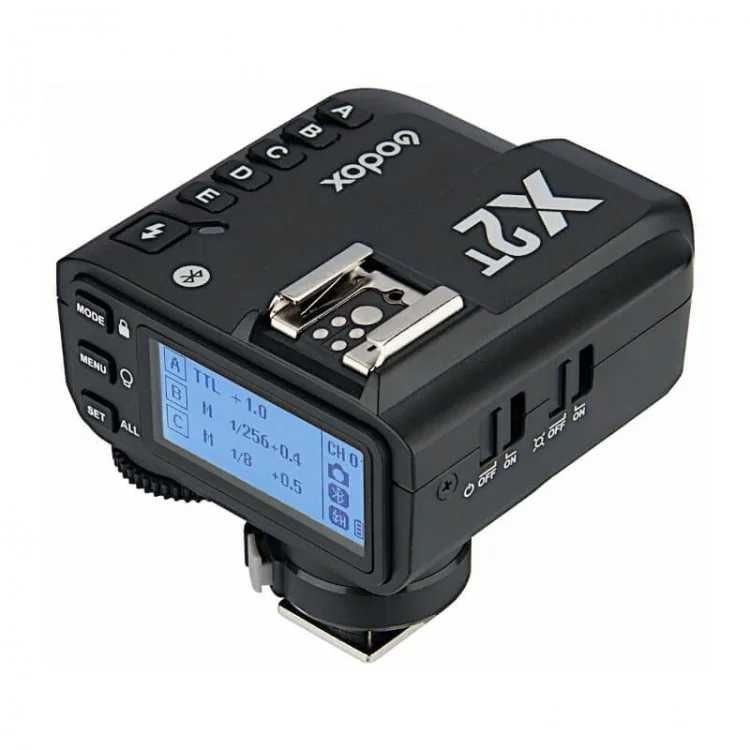 Transmissor Godox X2T + Receptor Godox X1R para Canon