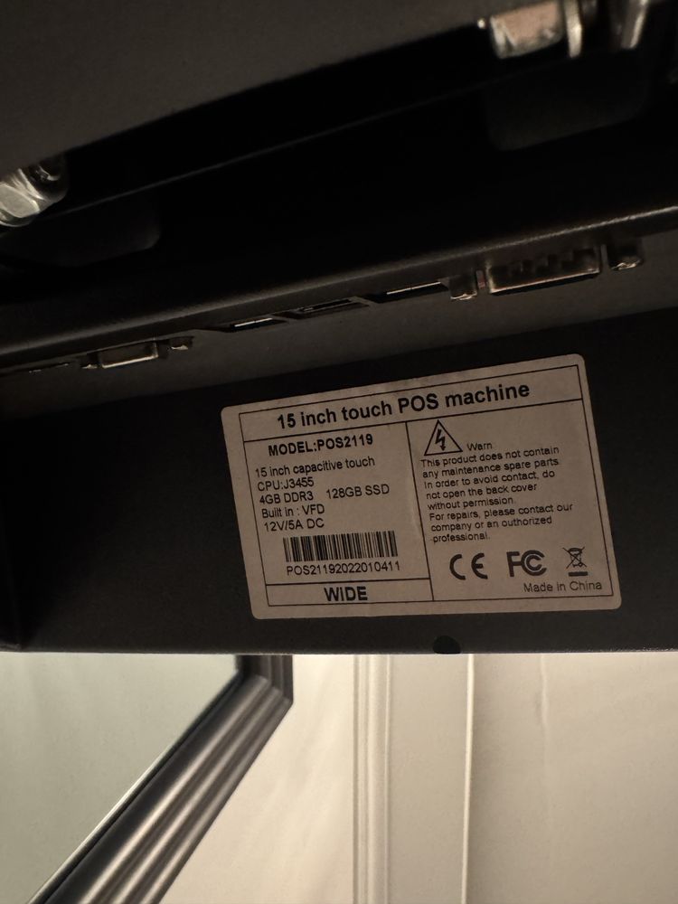 POS Wide 128gb ecra tactil