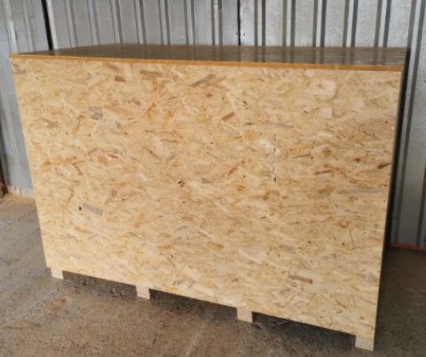 Opakowania drewniane transportowe skrzynie eksportowe 190x90x120 OSB