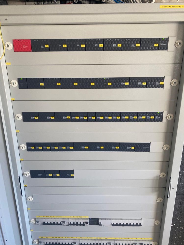 Inteligentny dom Loxone Grenton, instalacje elektryczne,