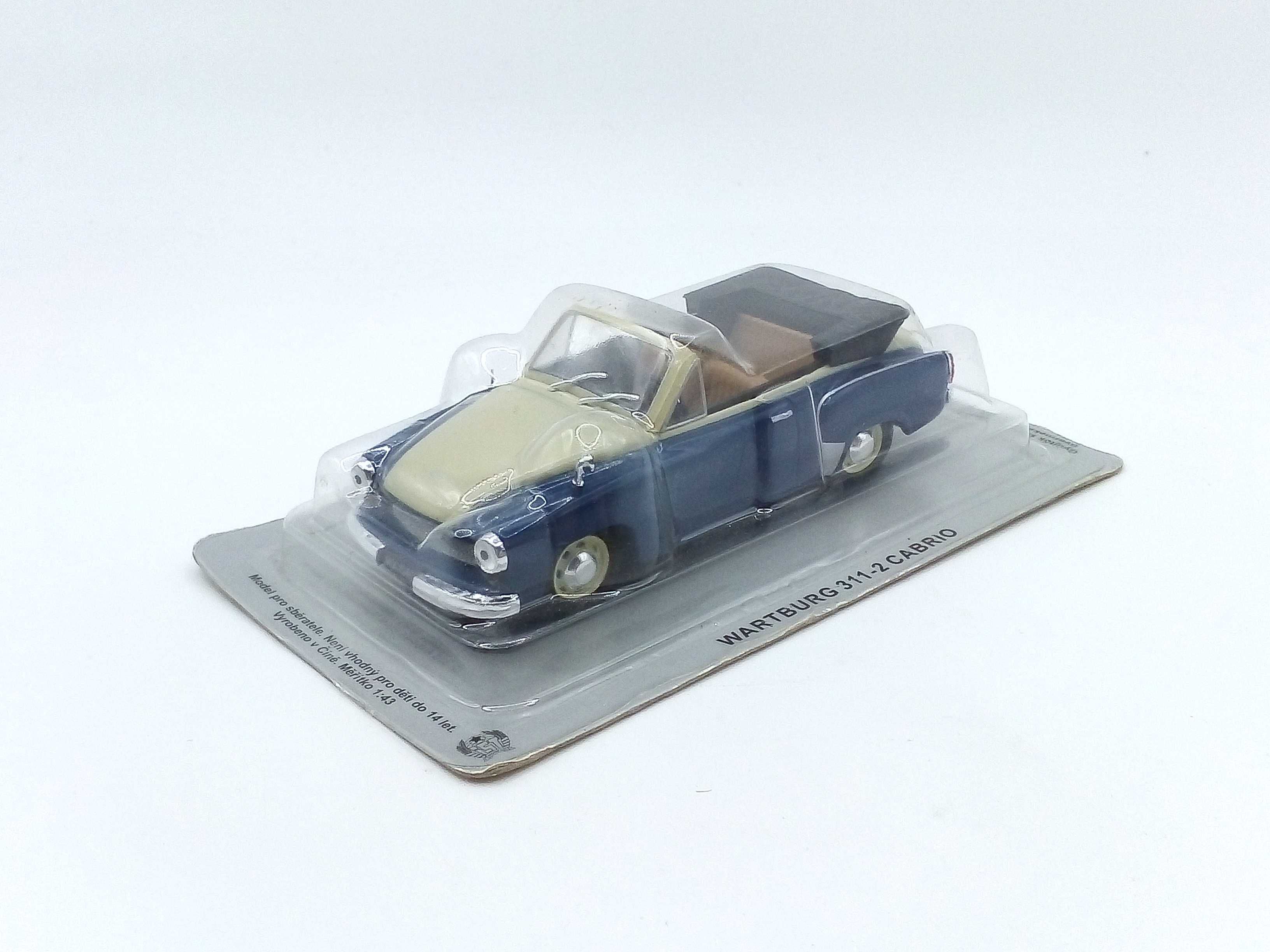 Wartburg 311 Cabrio - skala 1:43 - DeAgostini Kultowe Auta PRL