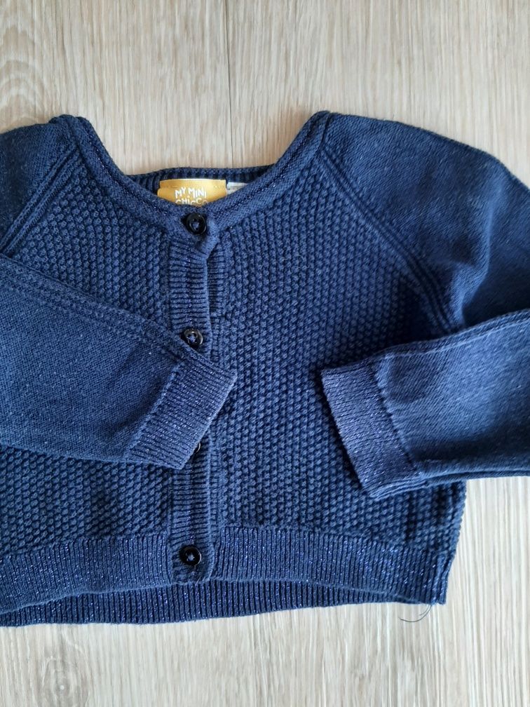 Bolero Chicco azul escuro 18m