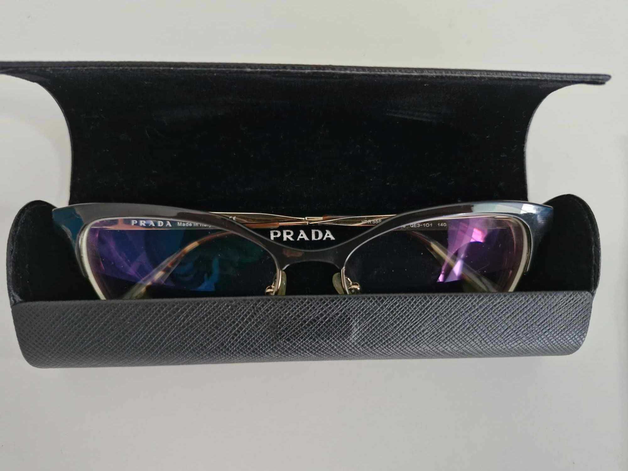 PRADA  oryginalne oprawki do okularów korekcyjnych  + etui