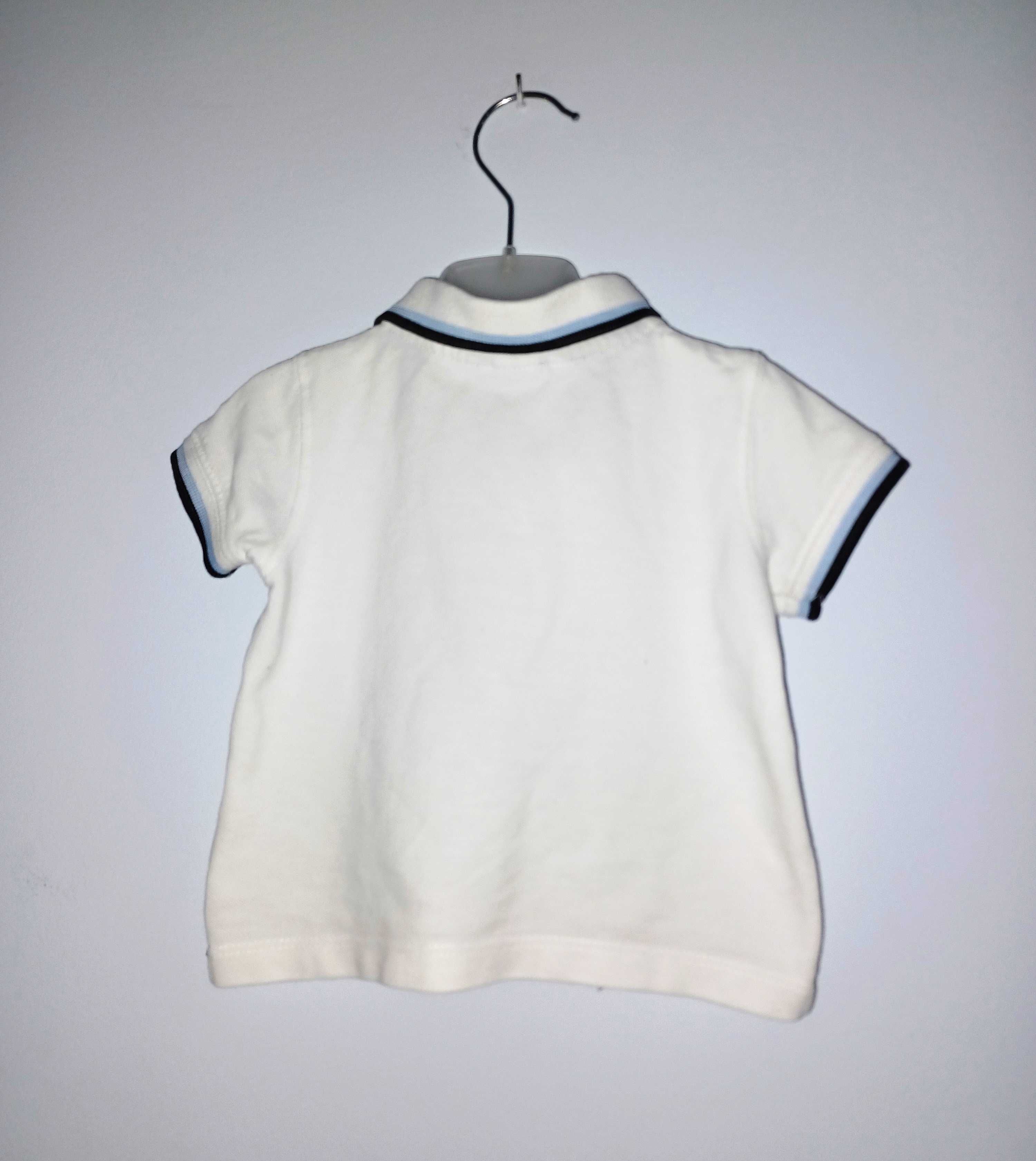 H&M Snoopy Polo koszulka, t-shirt, bluzka 68 cm (4-6m)-stan idealny