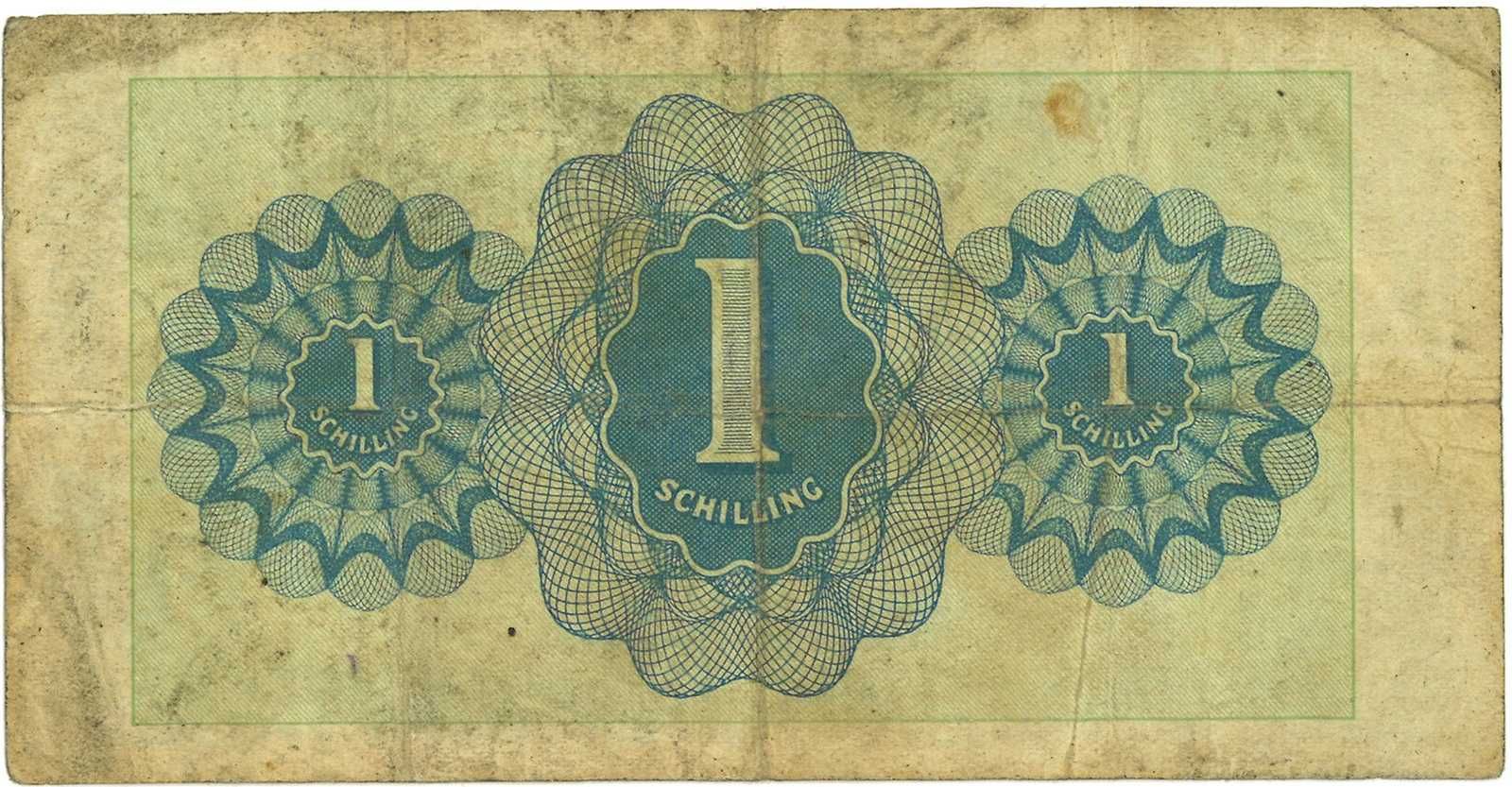 Banknot Cypr 1969 Austria Albania Turcja Jugosławia Chorwacja Bułgaria