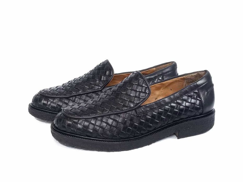 Кожаные женские туфли Billi Bi Mestizo Sort Loafers I Glat Оригинал