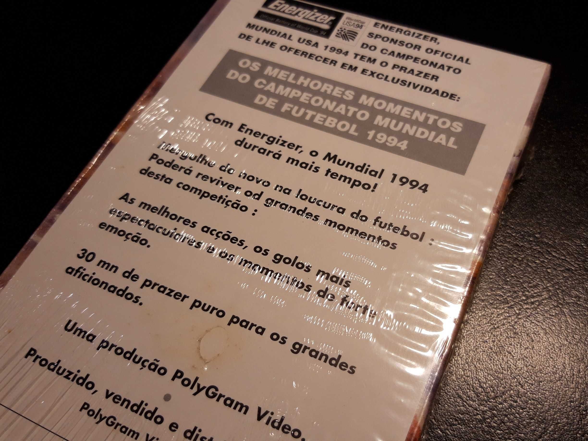 FIFA World Cup USA'94 (cassete VHS selada); mundial de futebol