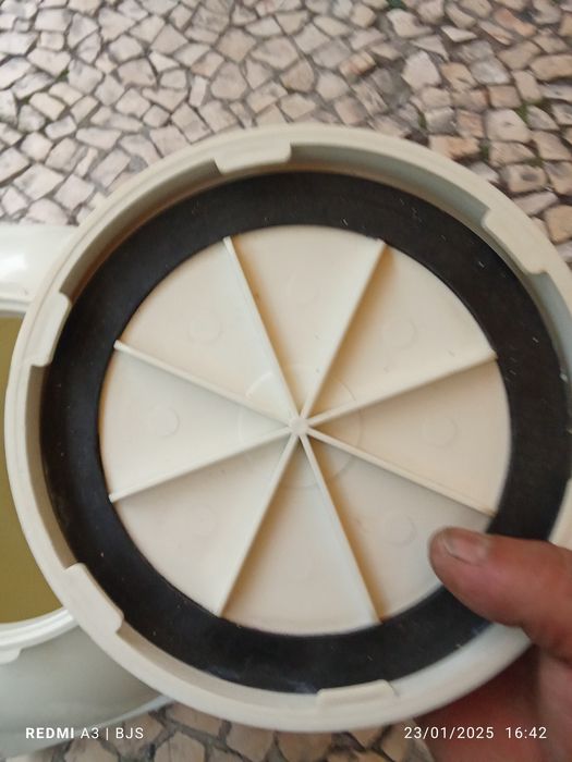 Máquina de lavar roupa manual para campismo