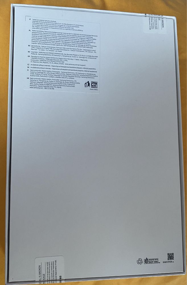 Tablet Samsung Galaxy Tab S6 Lite 64gb 2020