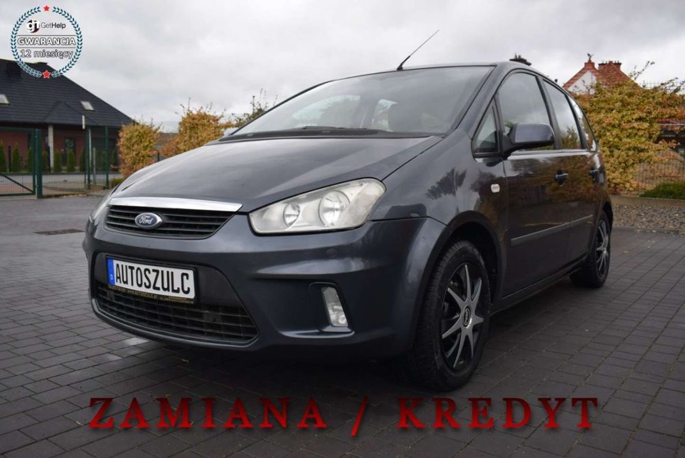 Ford C-MAX 1.8 Benzyna, 125 PS, Sprowadzony, Zadbany, Wygodny, Rodzinny, Rok Gwar