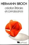 Livro- Création Littéraire et Connaissance - Hermann Broch