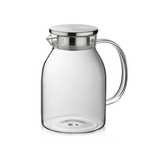Dzbanek Kela, szkło borokrzemowe / stal nierdzewna, 1,5 l