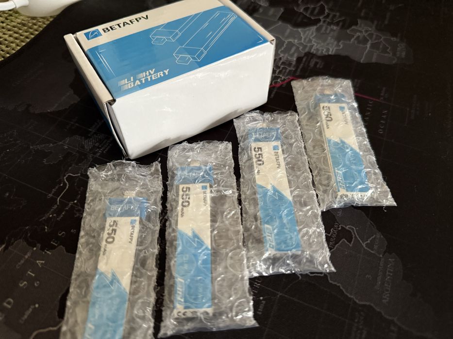 Акумулятори BetaFPV 550 mAh (4шт)