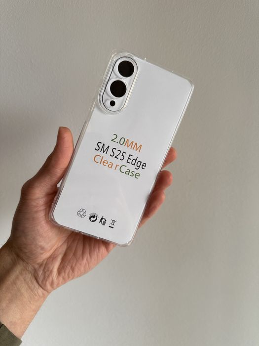 Etui Plecki przeźroczyste 2mm do Samsung Galaxy S25 EDGE