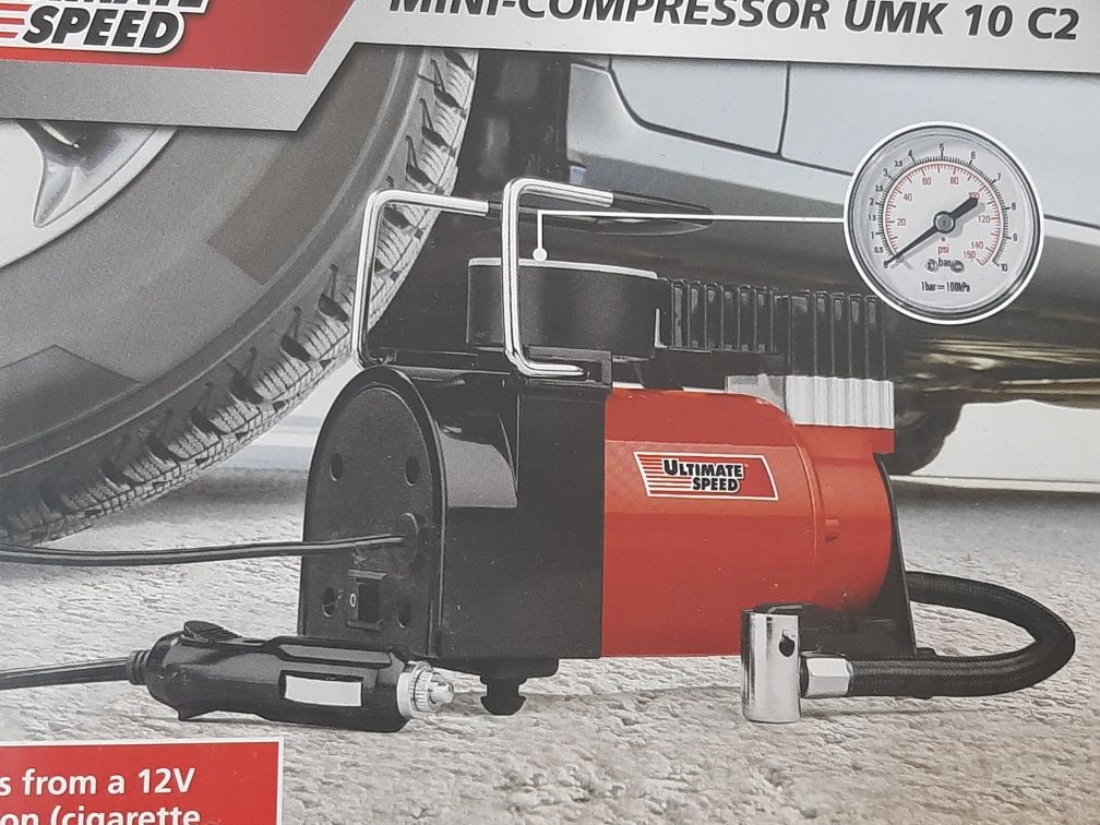 Nowy mini kompresor Ultimate Speed UMK 10 c2