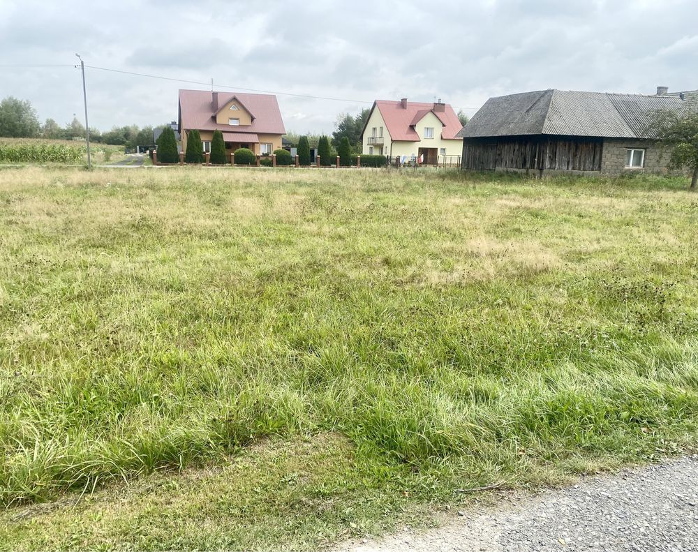 Działka budowlana 19 arów i 18 arów , Skrzyszów koło Ropczyc