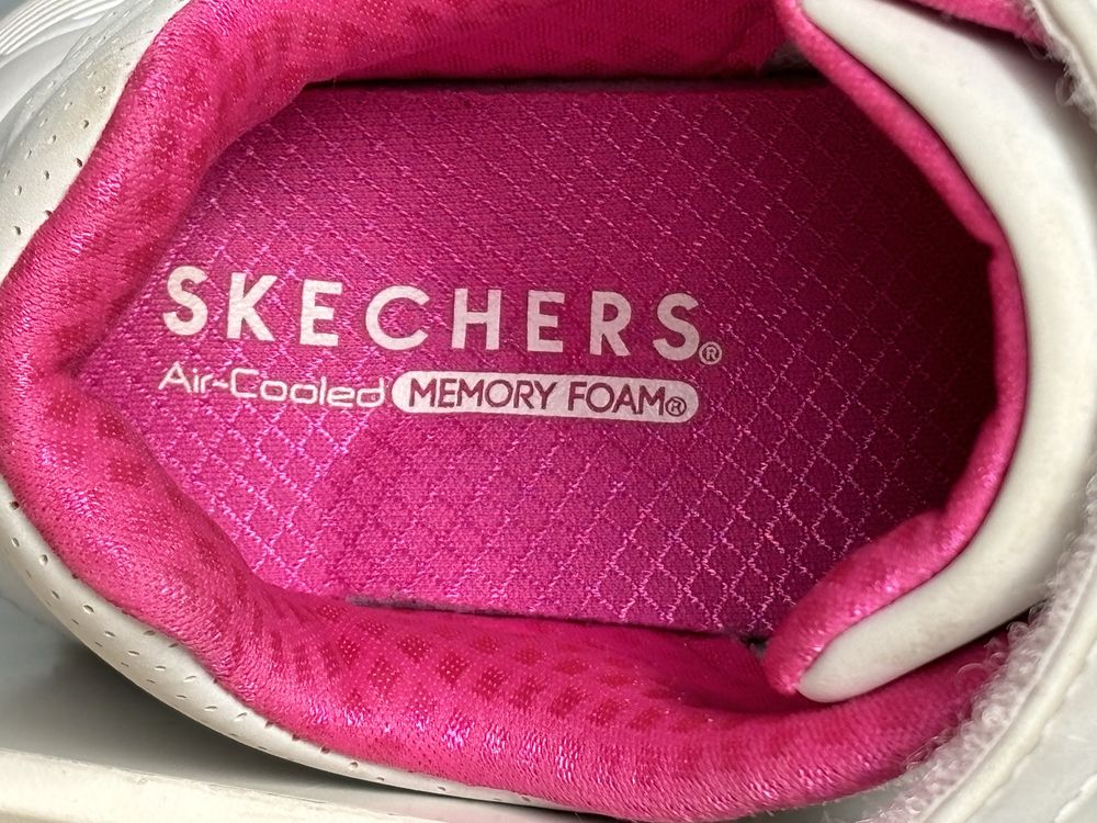 Sneakersy Skechers Uno Lite 310451L/WHP Biały