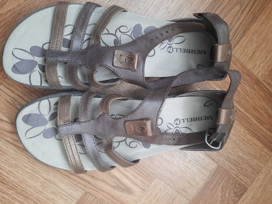 Кожаные сандали Merrell