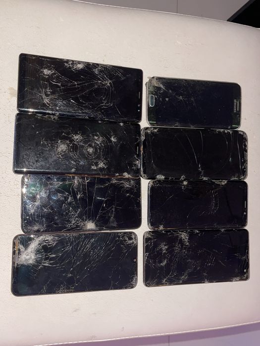 Samsung Galaxy S7 8+ 9 A10 A50 Note 8 9 10+ uszkodzone dawcy 8 szt