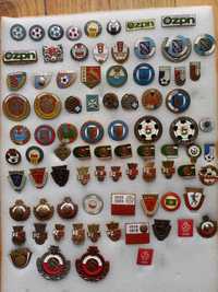 Odznaki, wpinki OZPN-y, PZPN oraz Federacje