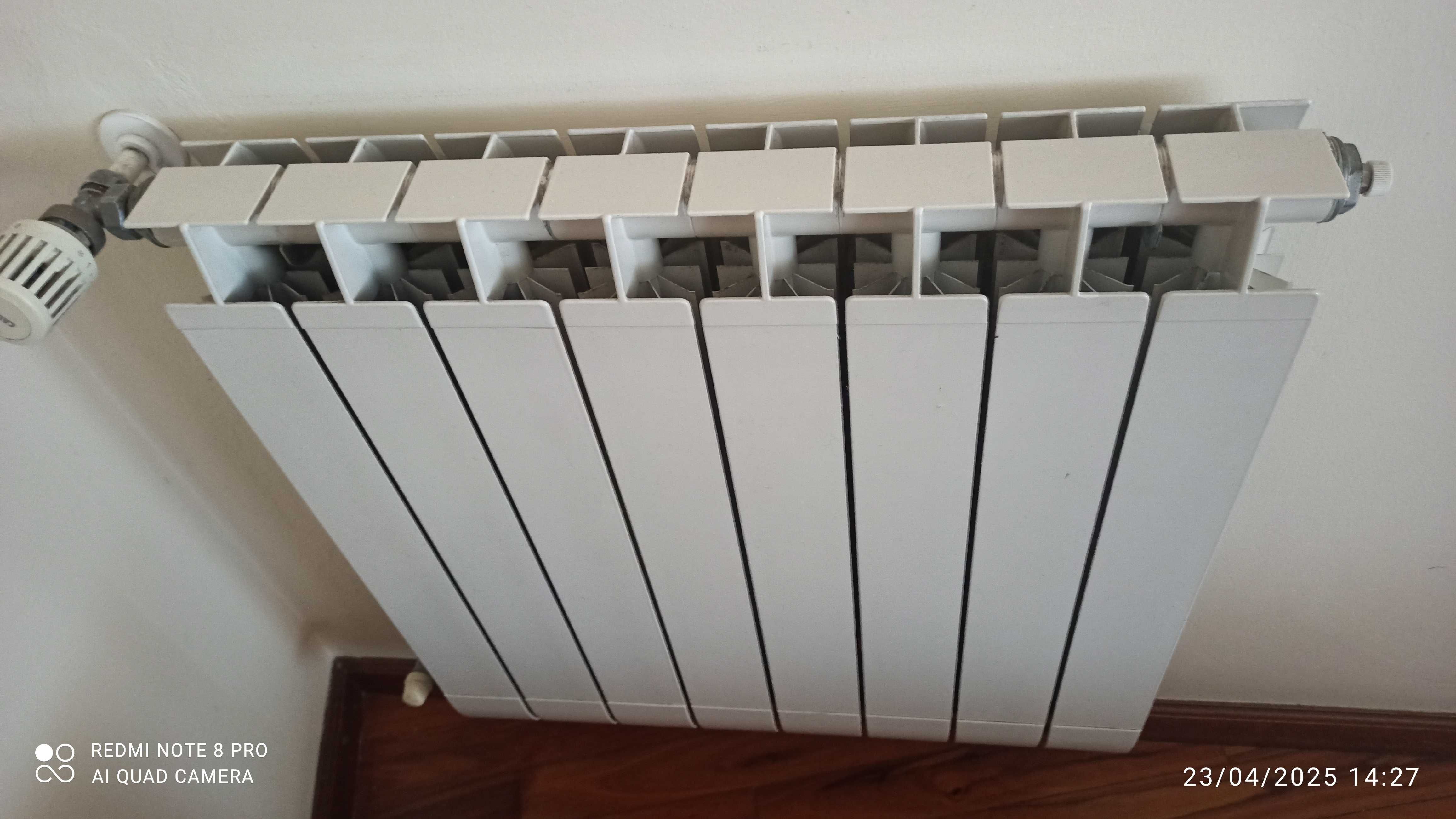 6 radiadores de aquecimento central