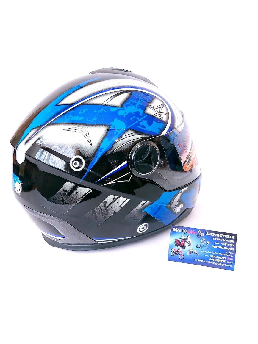Мото шолом / шлем захисний FXW для мотоцикла, скутера та мопеда