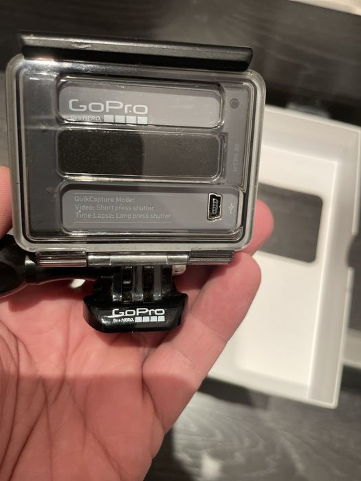 Camara Go Pro com caixa de protecao ( Nao Liga )