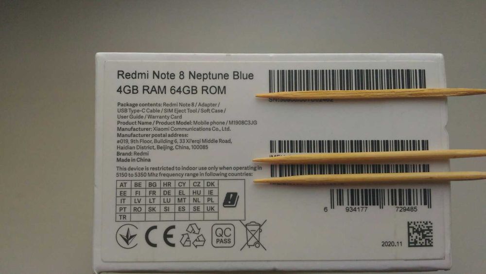 Xiaomi Redmi Note 8T 4/64Gb Blue