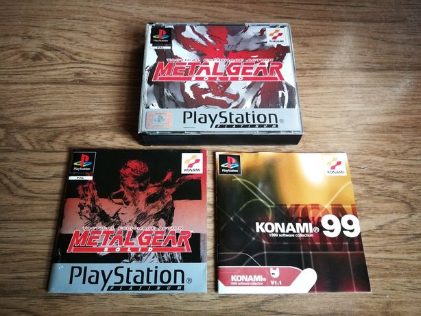 Metal Gear Solid Psx Ps3 PlayStation ANG PAL