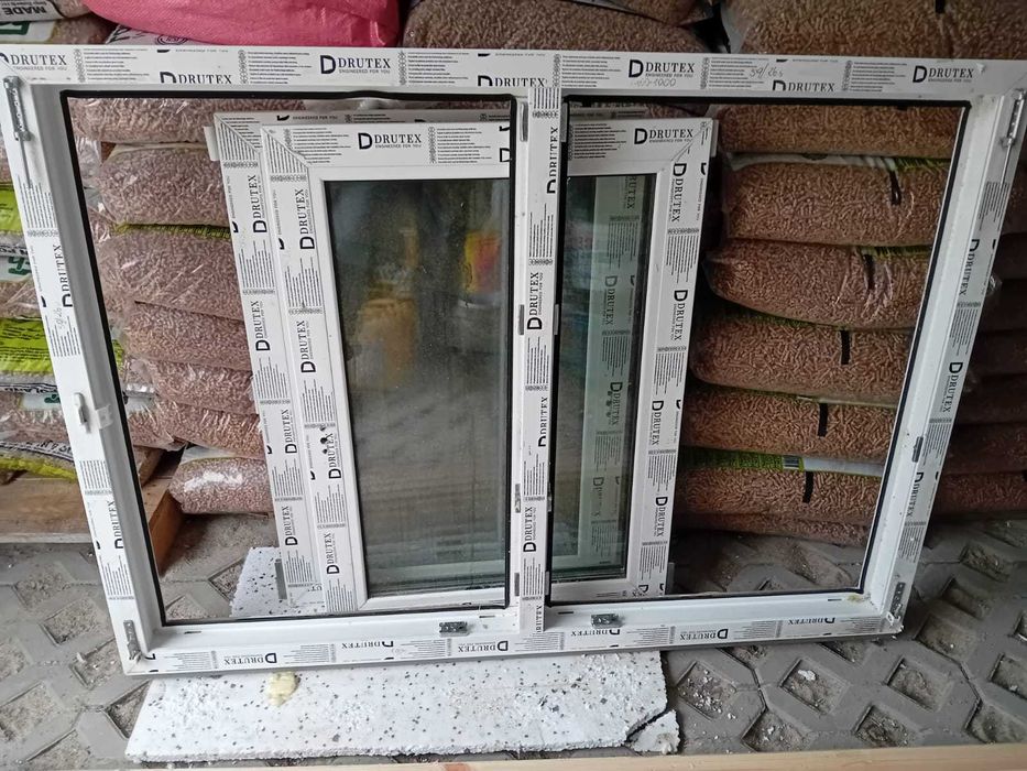 Nowe okno trzy szybowe /Drutex/
