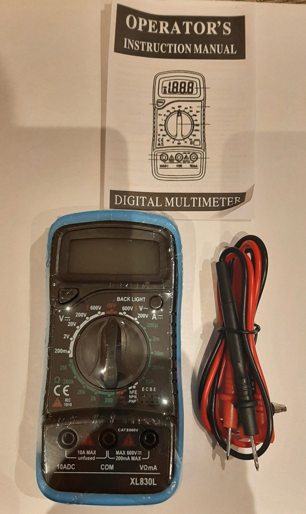 Multimetr XL830L