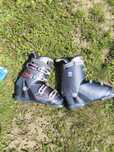 Buty narciarskie Nordica + kijki Alpin (białe) gratis
