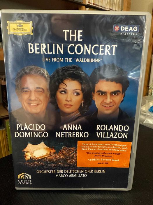 Placido Domingo, Anna Netrebko, Rolando Villazón – The Berlin Concert